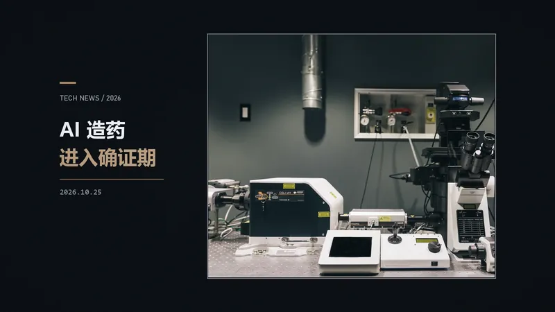 AI 制药进入确证期:第一个 AI 全流程药物已到 III 期