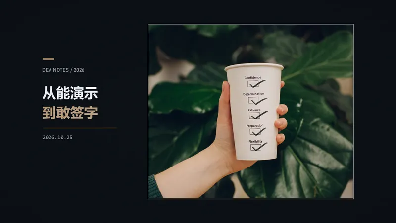 把 Agent 系统从「能演示」做到「敢签字」:一套 AI 协作链路的工程复盘