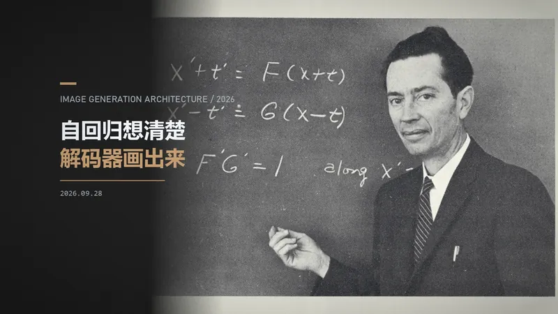 GPT Image 的架构,写在一张白板上
